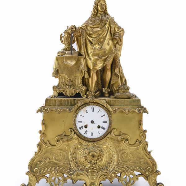 OROLOGIO DA TAVOLO, FRANCIA XIX SECOLO