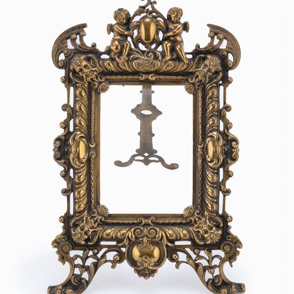 CORNICE DA TAVOLO IN BRONZO, NAPOLEONE III