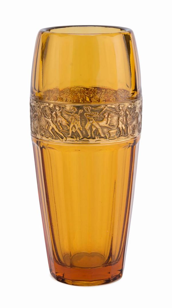 VASO VETRO MOSER ART