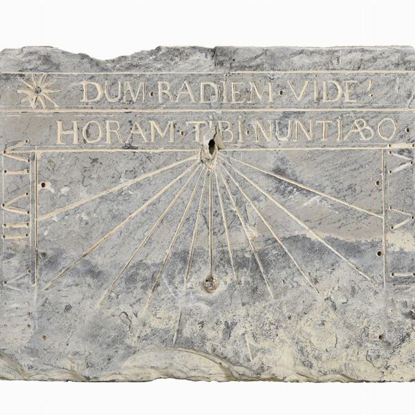 MERIDIANA IN ARDESIA, XVII SECOLO