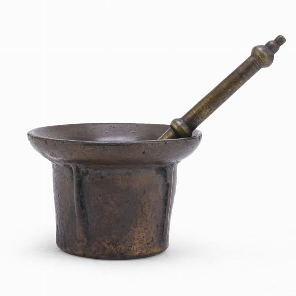 MORTAIO CON PESTELLO, XVII SECOLO