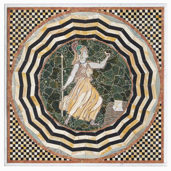 PIANO IN MARMI DA MODELLO ROMANO