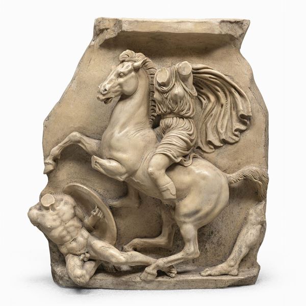 ALTORILIEVO BATTAGLIA DI STILE ROMANO