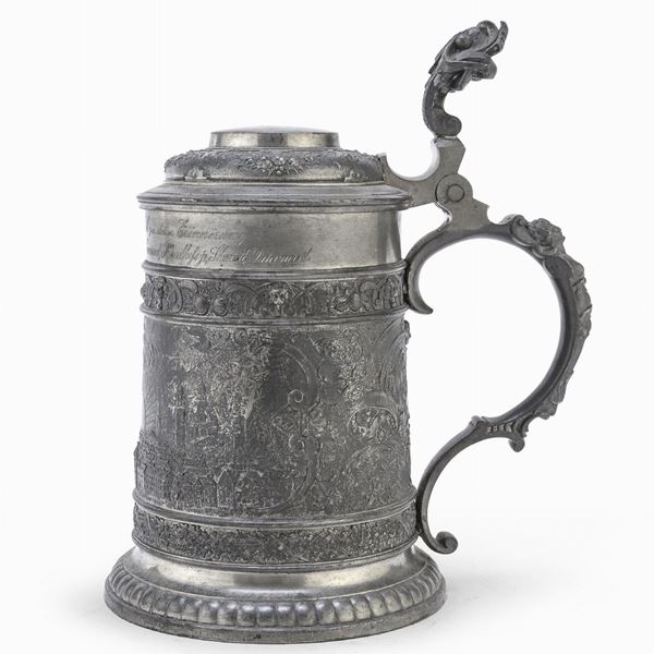 TANKARD IN PELTRO, GERMANIA