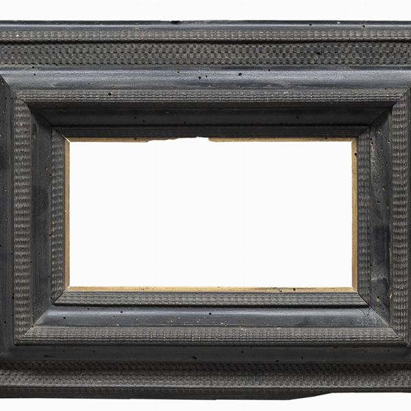 CORNICE IN LEGNO EBANIZZATO, OLANDA
