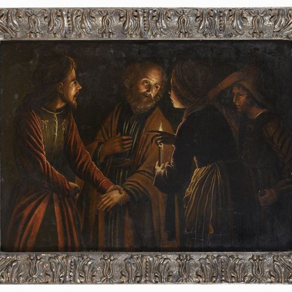 LA NEGAZIONE DI PIETRO DELLA BOTTEGA DI DAVID SEGHERS