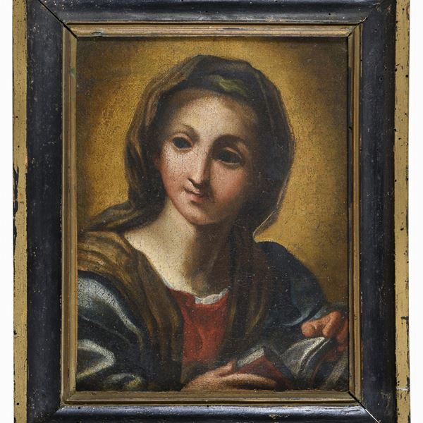 DIPINTO VERGINE DI PITTORE ROMANO
