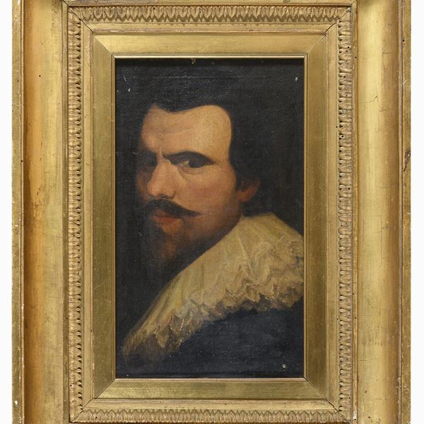 DIPINTO RITRATTO DI PITTORE