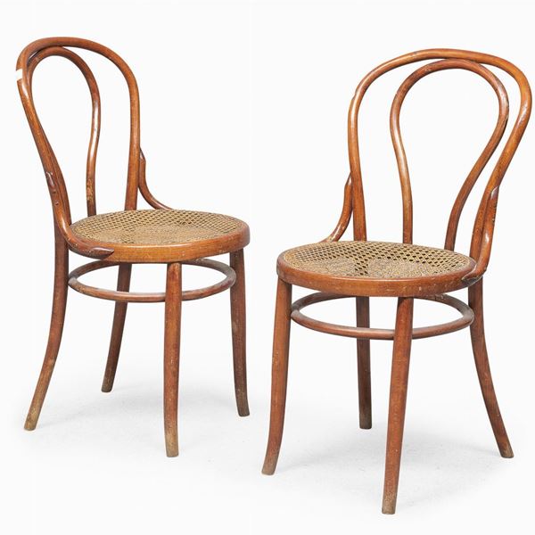 COPPIA DI SEDIE THONET