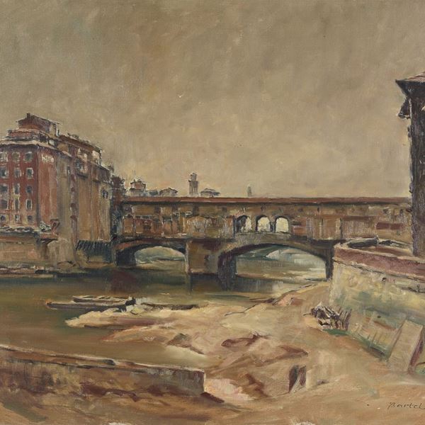 DIPINTO PONTE VECCHIO DI FRED BARTEL