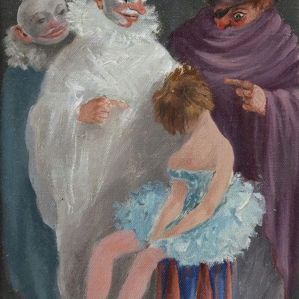 DIPINTO DI ANGELO URBANI DEL FABBRETTO