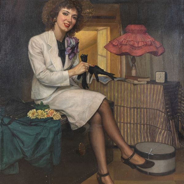 RITRATTO DI SIGNORA DI ALEJANDRO FRANCISCO MARQUEZ