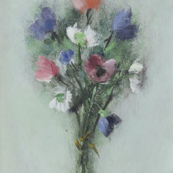DIPINTO FIORI DI FERNANDO TROSO, 1969