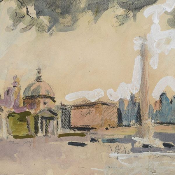 DIPINTO DI VITTORIO CUSATELLI