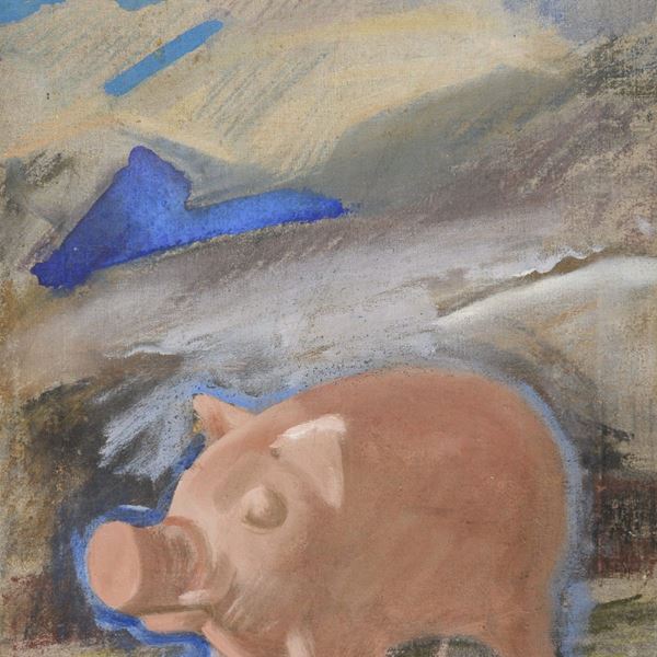 DIPINTO DI CARLO CUSATELLI, 1993