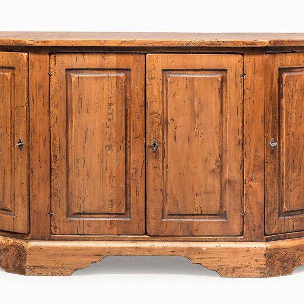 CREDENZA IN ABETE, ALTO VENETO FINE XVIII SECOLO