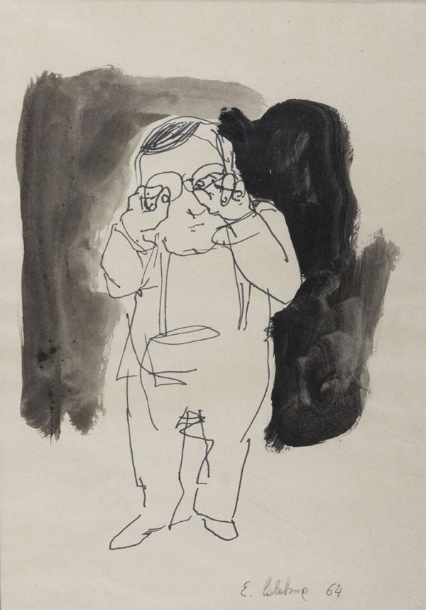 CHINA FIGURA DI ENNIO CALABRIA