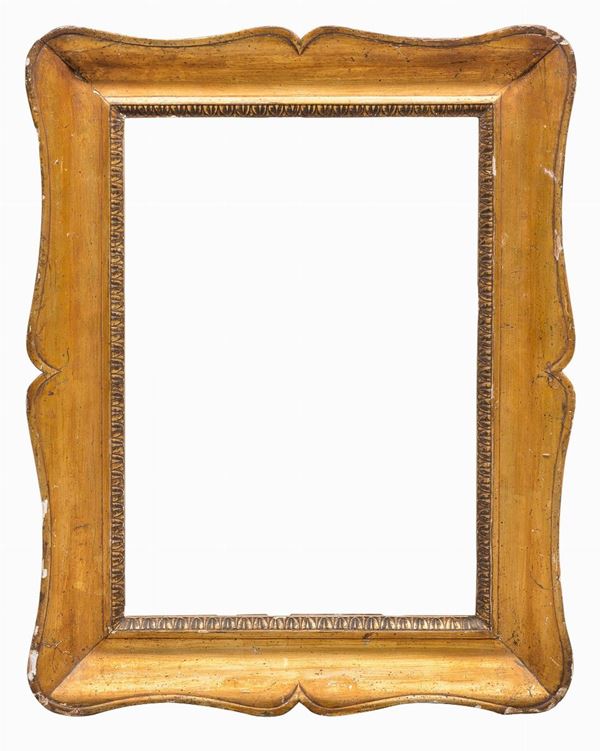 CORNICE IN LEGNO DORATO