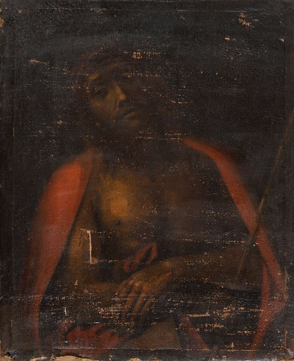 DIPINTO ECCE HOMO DI PITTORE VENETO DEL SETTECENTO