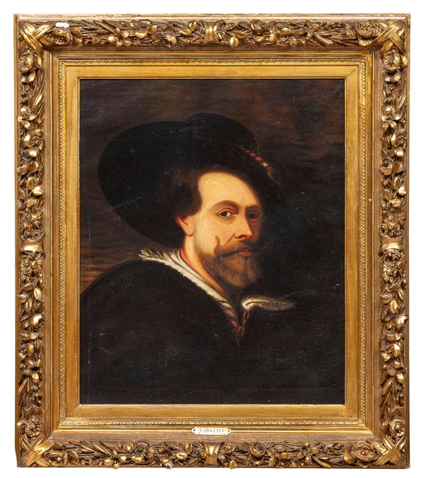 RITRATTO DI RUBENS DI PITTORE NORDEUROPEO