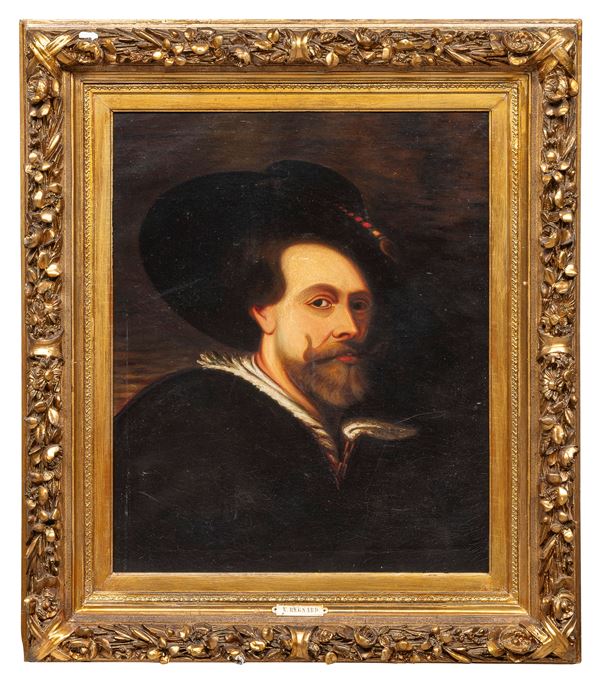 RITRATTO DI RUBENS DI PITTORE NORDEUROPEO