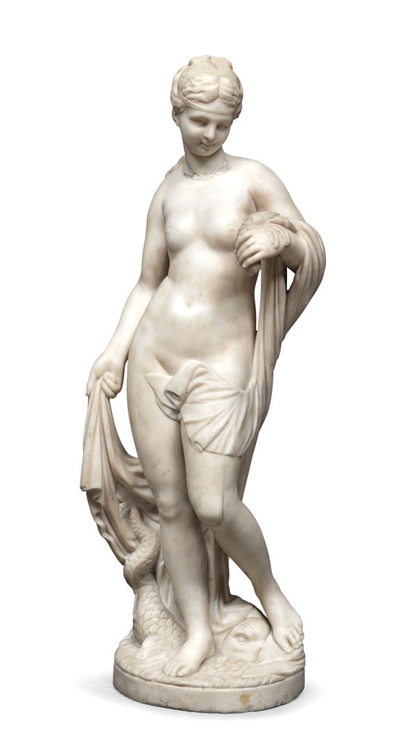 SCULTURA IN MARMO VENERE DEL XVIII SECOLO