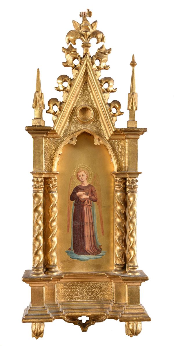 DIPINTO ARCANGELO DI STILE GOTICO