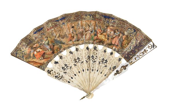 VENTAGLIO, PROBABILMENTE SPAGNA XIX SECOLO