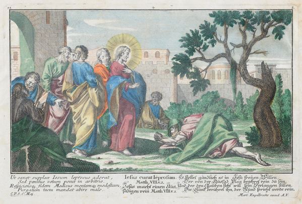 TRE STAMPE SCENE DEL VECCHIO TESTAMENTO