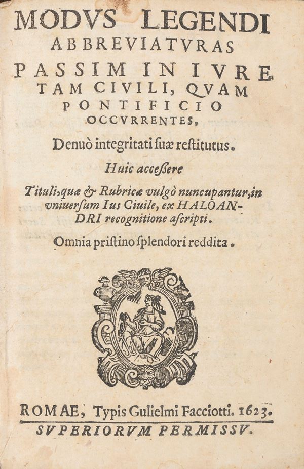 SEICENTINA DI MODUS LEGENDI