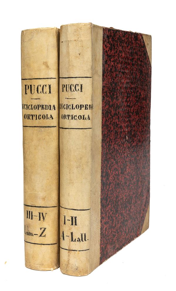 DUE VOLUMI ENCICLOPEDIA ORTICOLA