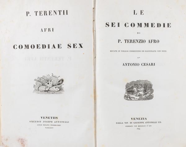 DUE VOLUMI OVIDIO E TERENZIO