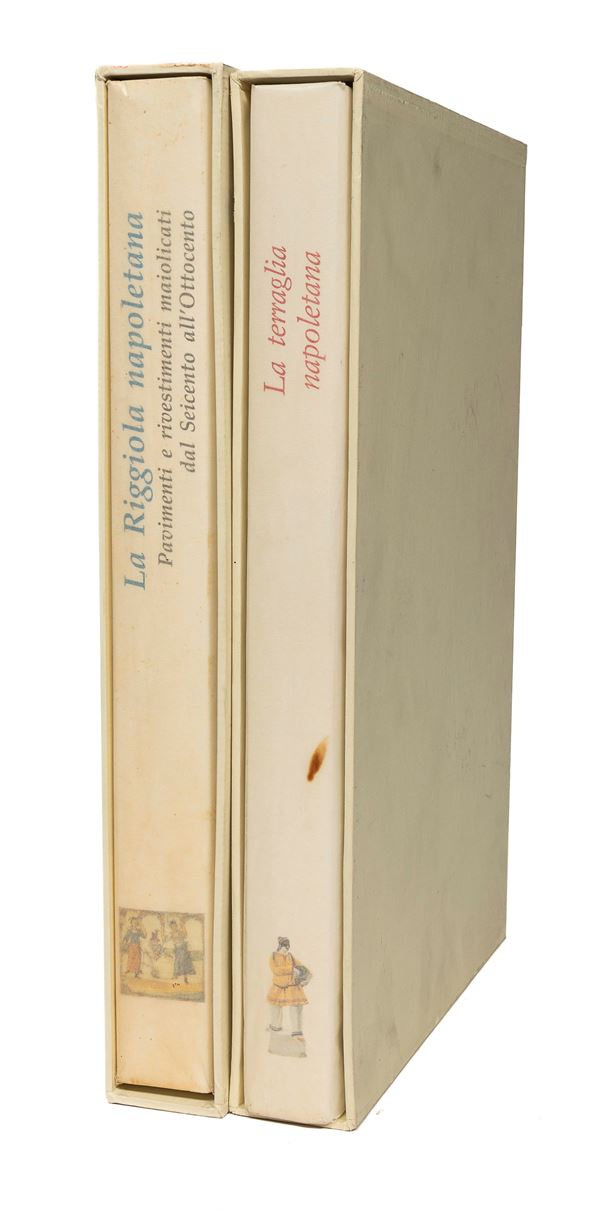 DUE VOLUMI DONATONE CERAMICA NAPOLETANA