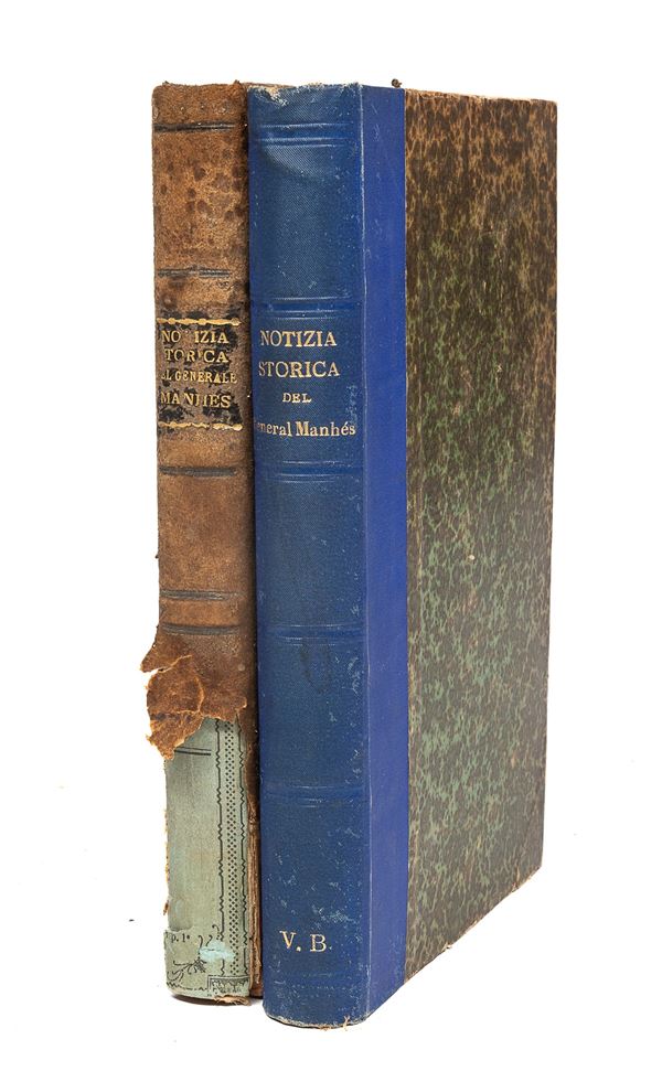 DUE VOLUMI BIOGRAFIA CARLO MANHES