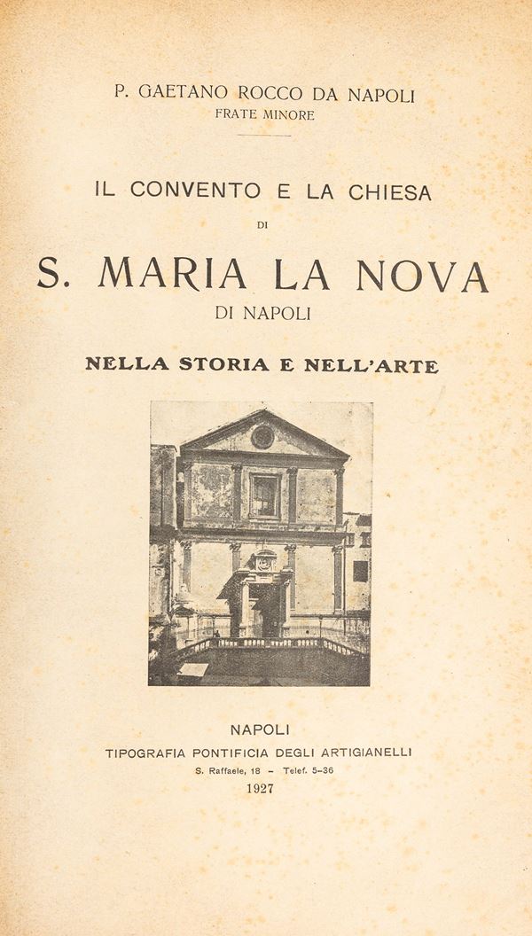 VOLUME D'ARTE S. MARIA LA NOVA
