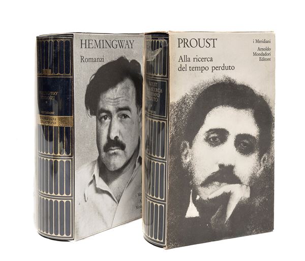 DEU VOLUMI PROUST E HEMINGWAY