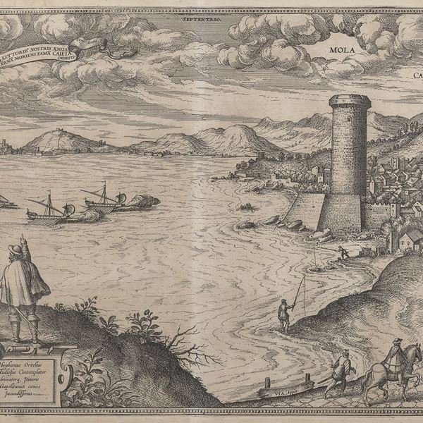 INCISIONE GAETA DEL SEICENTO