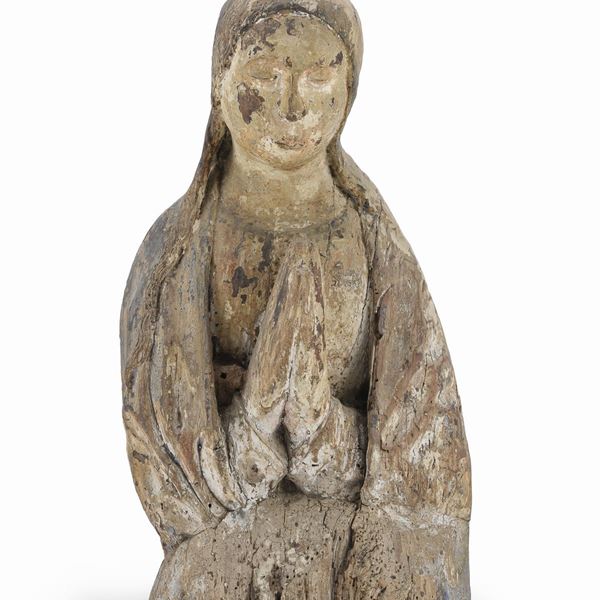 SCULTURA LIGNEA DELLA VERGINE