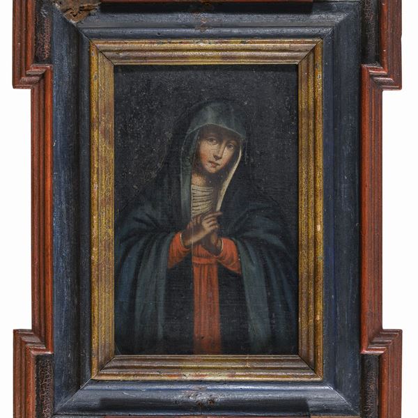 DIPINTO VERGINE IN PREGHIERA