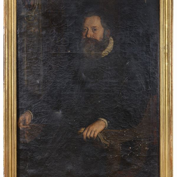 RITRATTO DI NOBILUOMO DELL'AMBITO DI PIETRO FACCHETTI