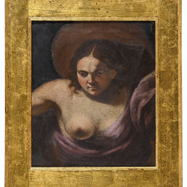 DIPINTO FIGURA FEMMINI DI SEGUACE DI MATTIA PRETI