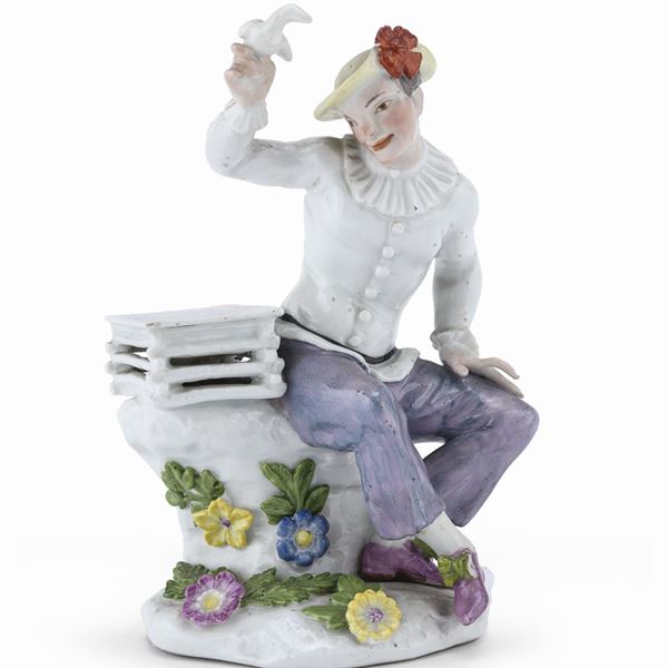 PICCOLO GRUPPO IN PORCELLANA, MEISSEN XVIII SECOLO
