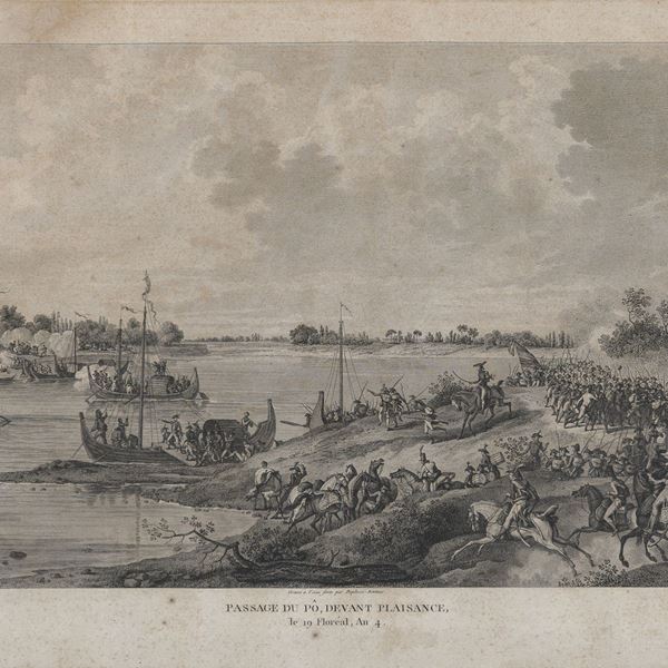 INCISIONE DA VERNET DI JEAN DUPLESSIS-BERTAUX