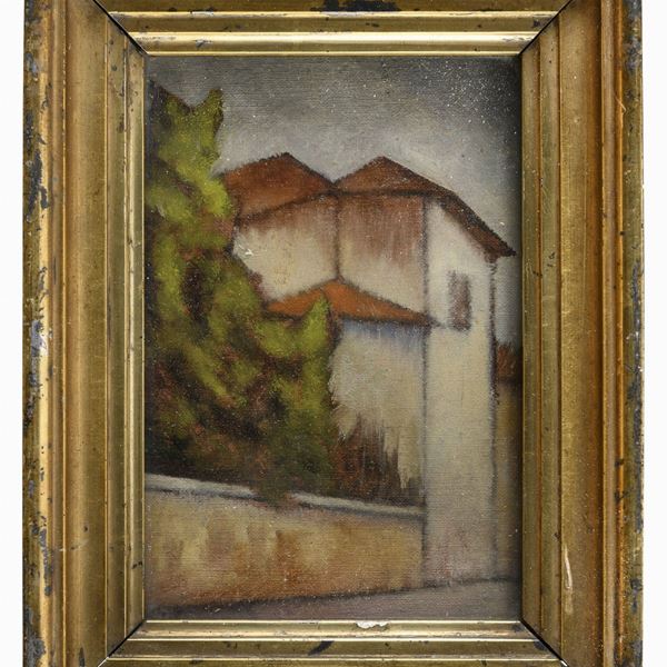 DIPINTO SCORCIO URBANO