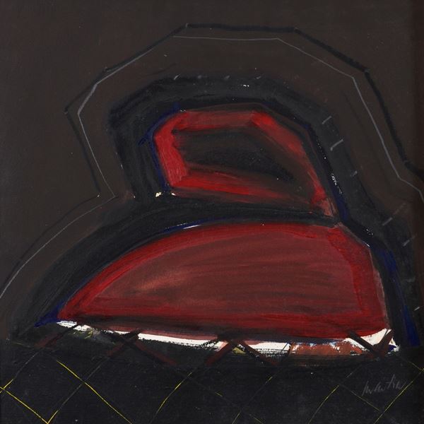 TECNICA MISTA SU CARTA DI ARTISTA DEL NOVECENTO