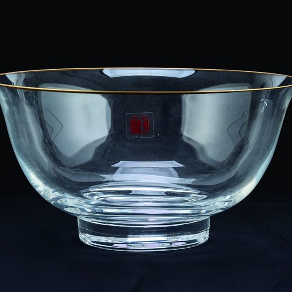 CENTROTAVOLA IN VETRO, CARLO MORETTI MURANO ANNI '90
