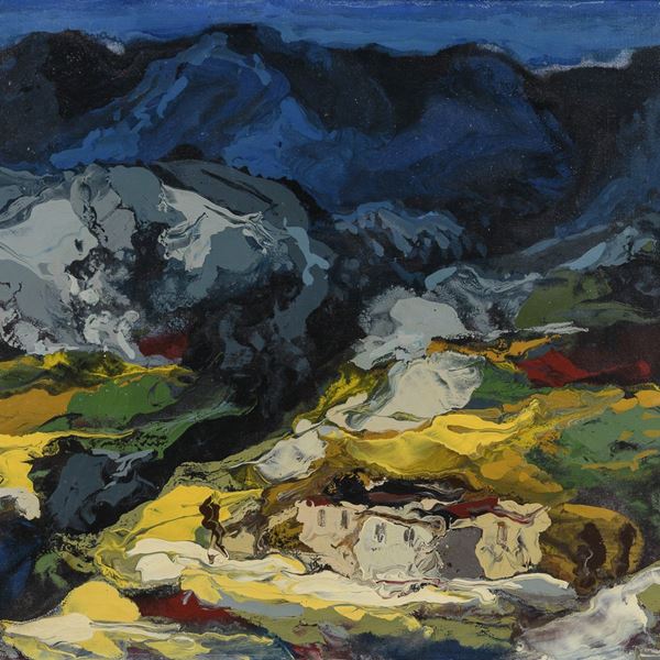 COPPIA DI PAESAGGI DI FRANCESCO GURIOLI