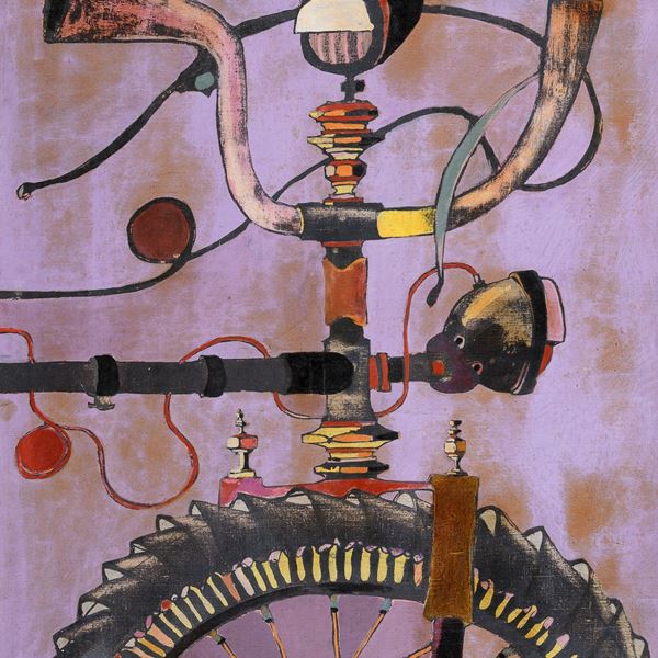 DIPINTO BICICLETTA