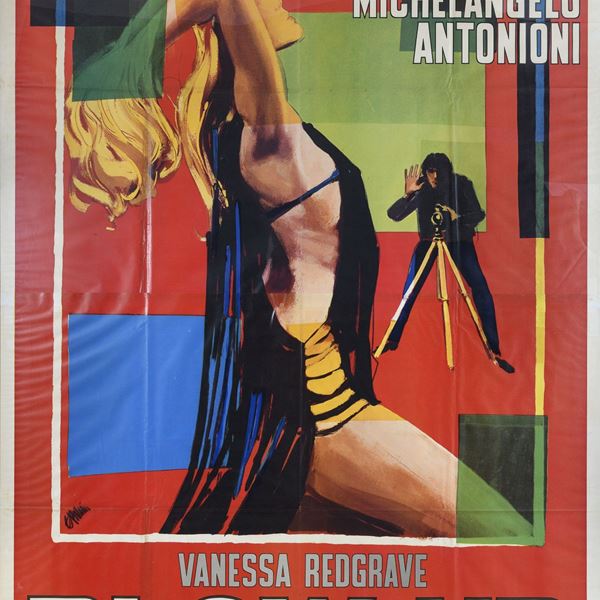 MANIFESTO ORIGINALE DEL FILM BLOW-UP, 1967