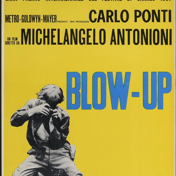 LOCANDINA ORIGINALE DEL FILM BLOW-UP, 1967